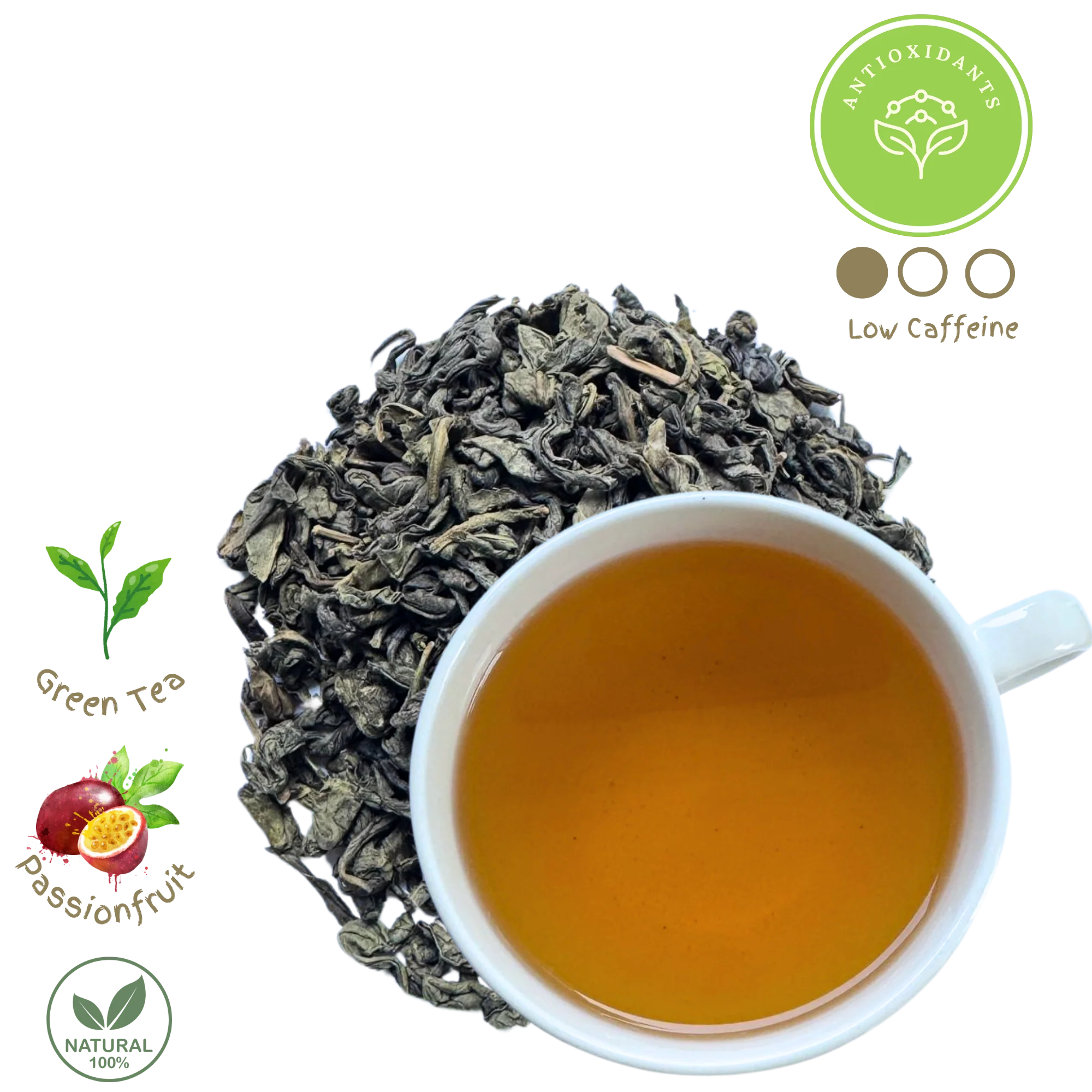 Passion fruit green tea